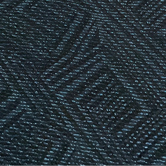 LILY MORGAM, NAVY BLUE METALLIC DRESS, SIZE: XL - Picture 5 of 11